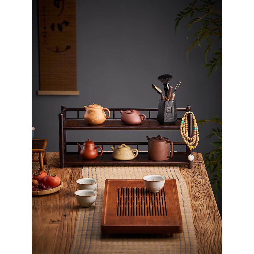 杯子桌上茶具台面茶收纳架茶室功夫茶壶架摆件展CJ-22000架示架中,基础建材,脚轮/万向轮,淘宝优惠券,粉丝福利购,淘宝优惠卷