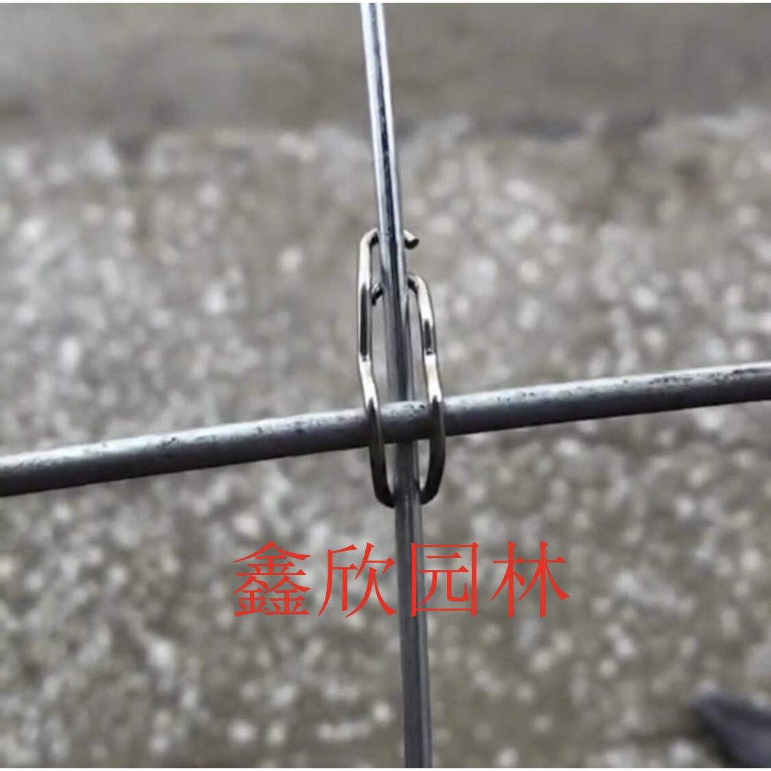葡萄避雨棚钢丝卡扣配件玻纤杆接管压顶簧竹片压膜夹