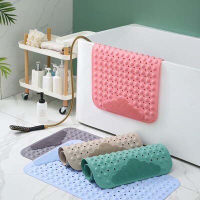 DKH云朵浴室防滑垫垫子家用脚垫地垫防滑垫淋浴房防摔卫生间吸盘