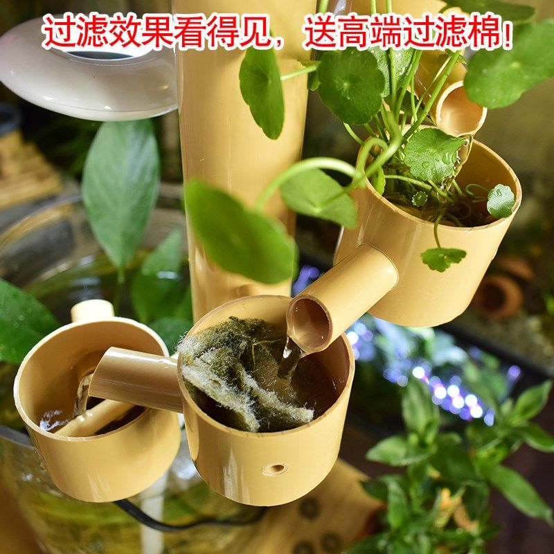 招财流水摆件创意家居玄关客厅桌面办公室循环水陶瓷鱼缸装饰造景,家居饰品,流水摆件,淘宝优惠券,粉丝福利购,淘宝优惠卷