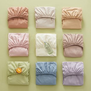 单件床笠135x200纯棉全棉加高30cm一米二床单三件套a类学生宿舍