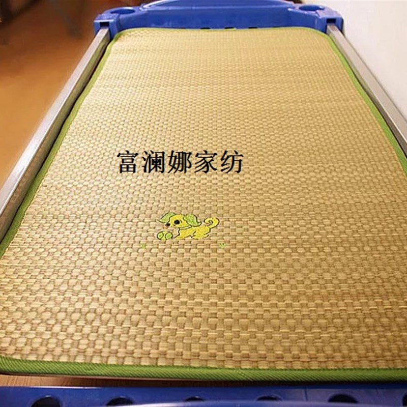 儿童草席兰草凉席夏天透气幼儿园午睡凉席子婴儿床专用席天然童席