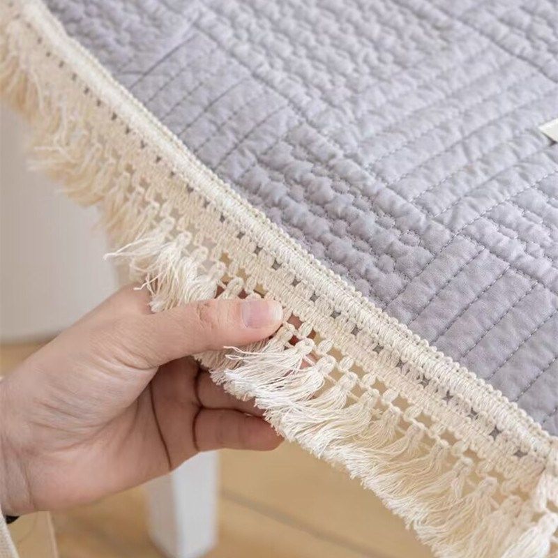 韩式纯棉坐垫四季办公室久坐透气全棉餐桌椅子垫薄款凳子垫有绑带,居家布艺,椅垫,淘宝优惠券,粉丝福利购,淘宝优惠卷