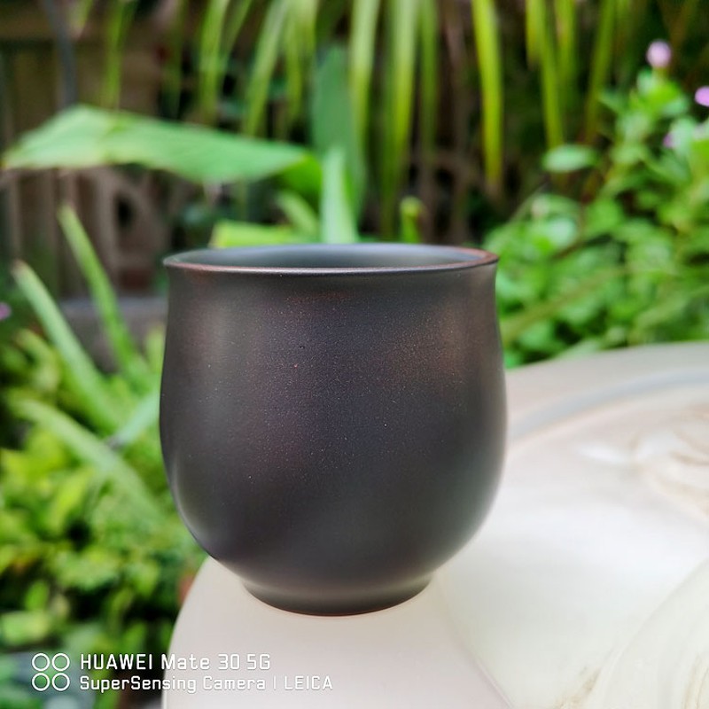 【精品主人杯】青龙杯钦州坭兴陶茶杯茶碗大号品茗杯