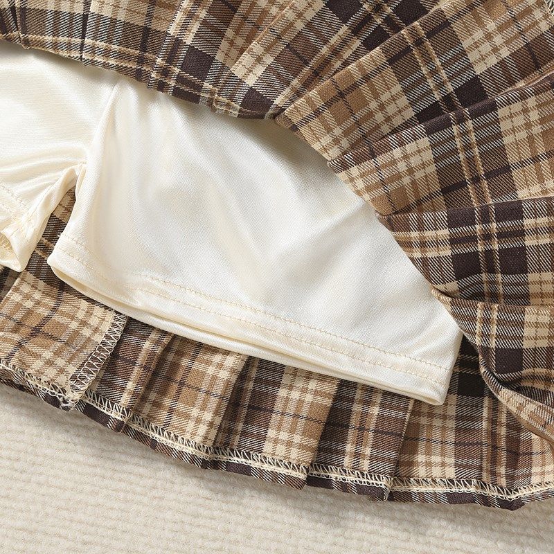 女童半身裙春秋季新款百褶裙海军学院风百搭裙子儿童洋气格子短裙,童装/婴儿装/亲子装,半身裙,淘宝优惠券,粉丝福利购,淘宝优惠卷