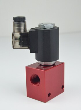 螺纹插装单向常开保泄压电磁阀DHF10-223/SV10-23 2NORP