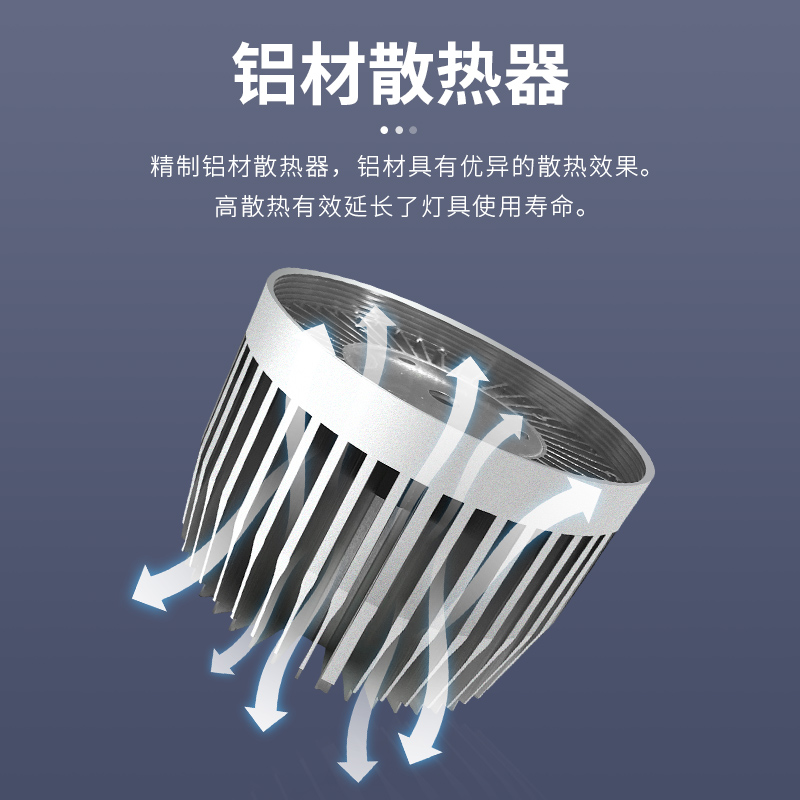 灯泡led节能灯家用超亮E27螺旋螺口50w足瓦照明球泡大功率厂房灯