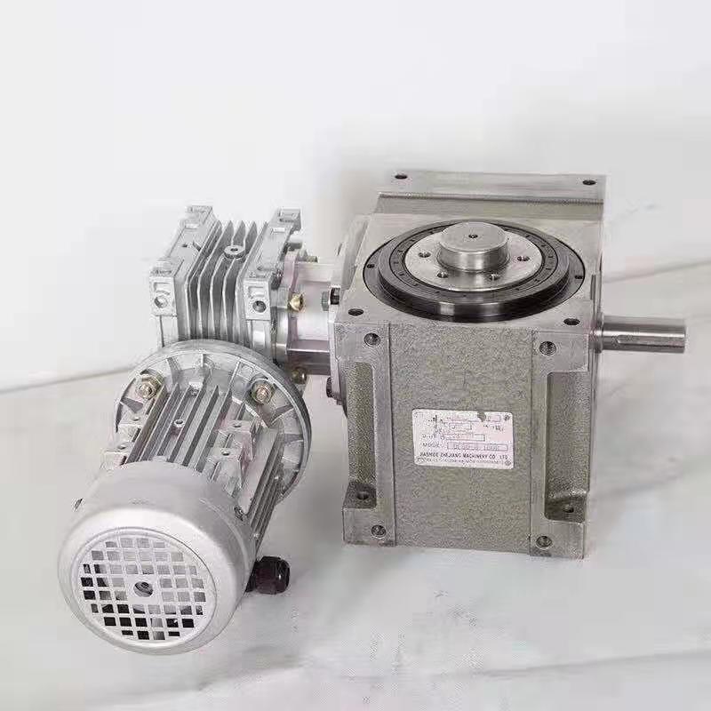 铣床轴承电动分度盘 旋转工作台 凸轮分割器法兰线切机滚珠工位
