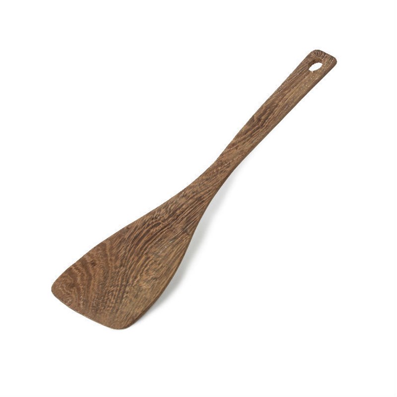 斜铲子无漆无蜡鸡翅木炒菜铲不粘锅专用木铲天然木质煎炒厨具木铲