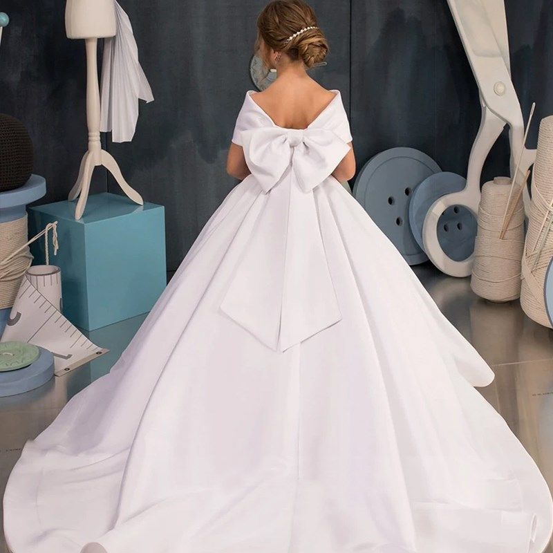 花童婚礼婚纱公主裙女大童小提琴艺考走秀缎面拖尾钢琴演出晚礼服,童装/婴儿装/亲子装,儿童礼服,淘宝优惠券,粉丝福利购,淘宝优惠卷