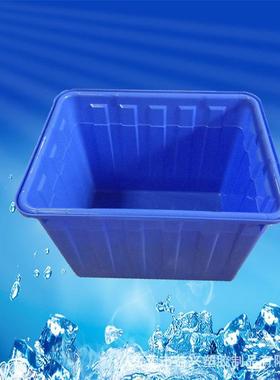 塑料水箱加厚抗冲击300L塑箱胶抗老PIR料塑胶方化箱箱