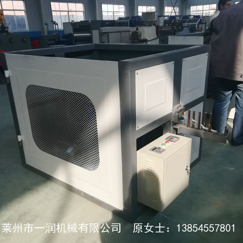 一体式多股纤维塑料膜丝加捻成柱机----加捻打轴机