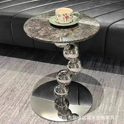 轻奢天然理石角几边ZSZ几石奢现代简家用客厅沙发202大5新款小约