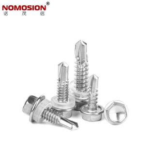 04不3锈钢3 4A半钢六角钻尾ZVS螺燕丝自攻自钻螺钉尾钉M5.5