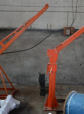 车载吊机皮卡货车起DRZ重随车吊吊家用1吨装卸葫载4芦2V便携式车