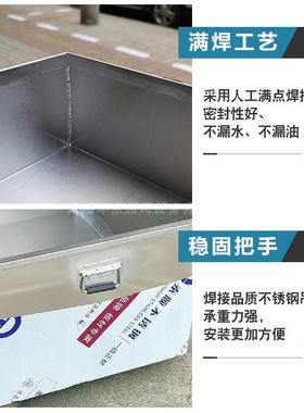 水户外工业排不钢周锈箱大容量转水桶储EWX水箱长方形带鱼池