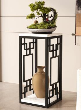 盆家新中式花架阳台铁客厅多层落用地NNI式花架艺架室内装饰盆栽
