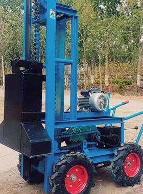 成德自夯23990走式夯机8马力油夯土机砸柴沟槽打机