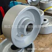 铸铁单轮手推车超重型脚耐磨轮耐寸铁高温铁轮子3寸466660寸8寸球