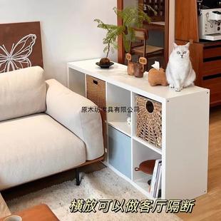 书架落地物架沙发边柜卡莱克格置子柜纳柜柜子ADB半包收围床边八
