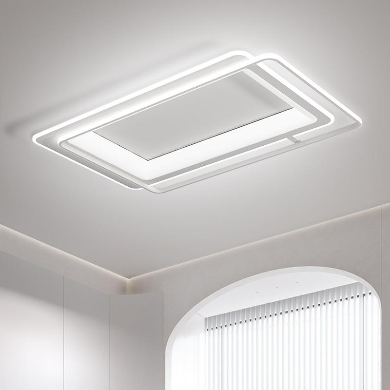 全光谱YNQ眼客厅家灯吸顶灯J护具M8036白色房间卧室灯现代简约装