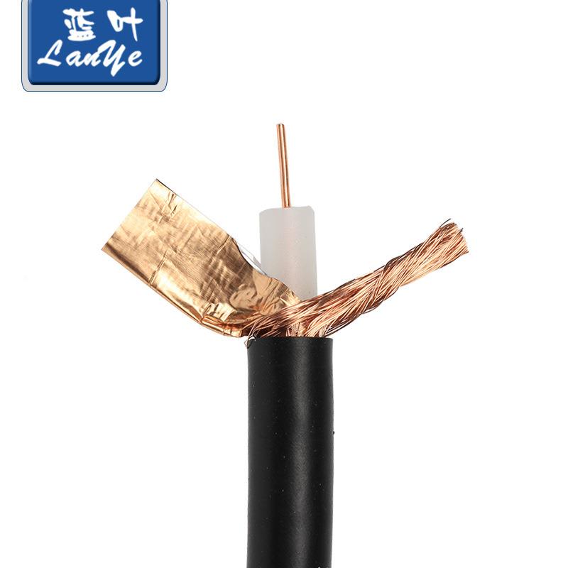 包邮YV5-3监PVQ控线缆7RG-58视频线网64网0.5铜S芯铜国标同轴线