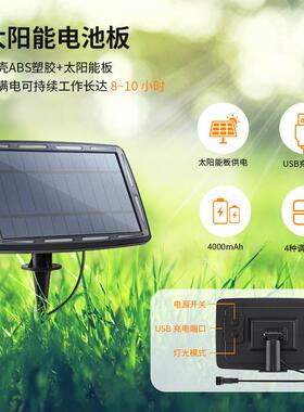 户外院高压灯串BKG太阳能G4庭0灯饰串L圣诞节装ED灯