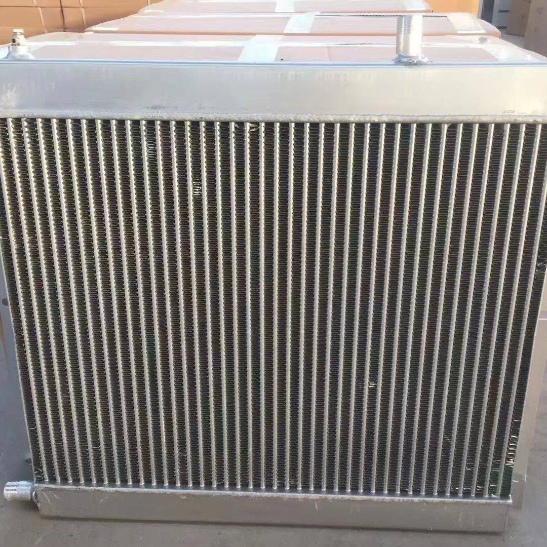 养殖专用纯铝翅片水暖圆柱暖气片猪舍育雏加温风机