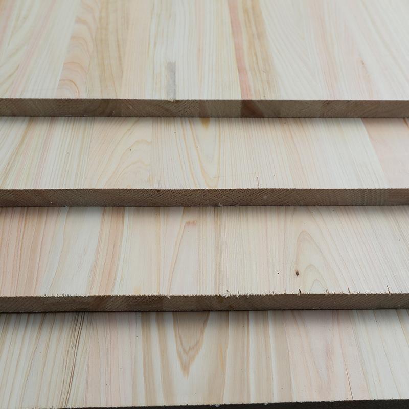 桧木接板LAP单指面无实结木具板桌家面柜体板榻榻米指接板原木板