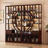 博古架EUS室多阁隔断茶宝室茶叶架摆件办柜置物 新中式 清仓特价