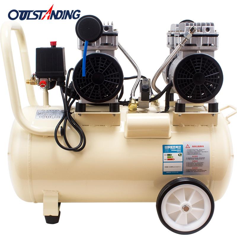 奥50L-1.5K突斯空低压机50L-1500W静音油噪音压缩无机牙科专用工