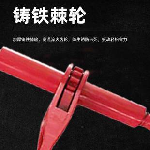 棘拉轮紧器家紧锁具厂JXL棘轮链条紧器收拉紧器链条双钩拉紧器