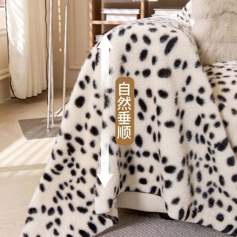 仿貂绒毛025新款高2档沙沙发巾DB11.14保暖绒发盖巾客厅全盖沙发