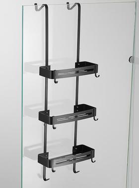 太空铝卫15915生间篮带置架免挂打孔吸物盘厨房宿舍厕所浴室置物