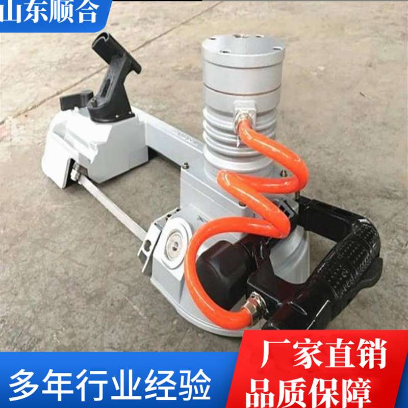 顺合直供FDJ-120气动锯轨机操作方便手持式矿用带锯风动切割机