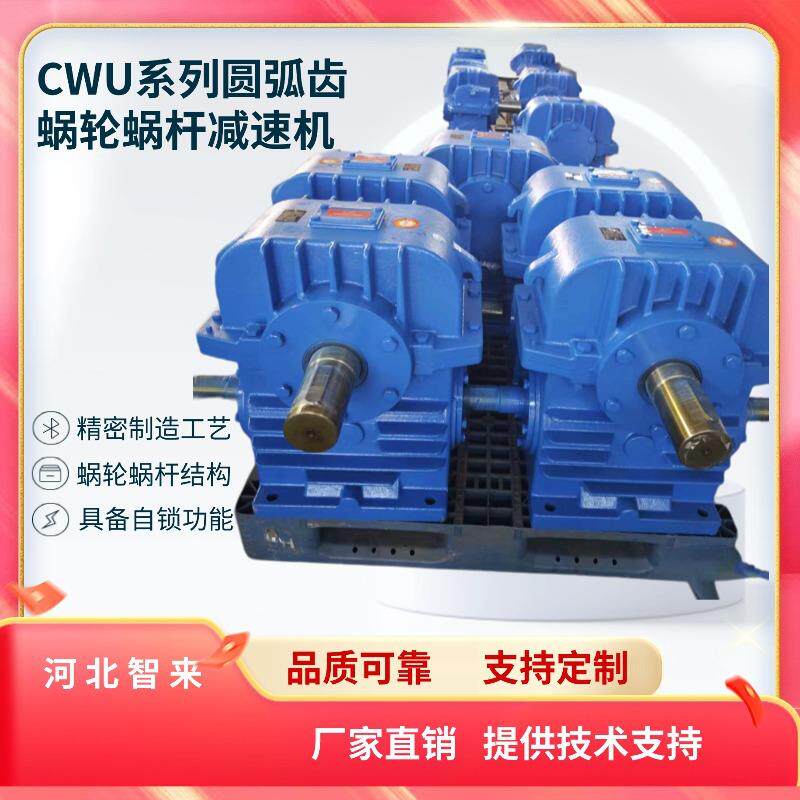 锥面包络圆柱蜗杆减速器GCWU250GCWO125渐开线蜗杆减速器配件