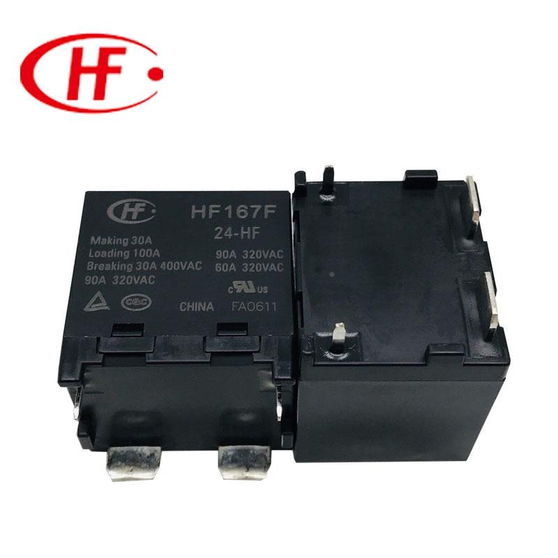 原装现货H一167FTZZ/12-HF继电器F组常开90A320VAC宏发电太阳能继