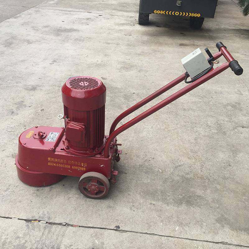 金刚地石磨机小电动水型水磨石机面打磨收光机手AHQ推式水磨机