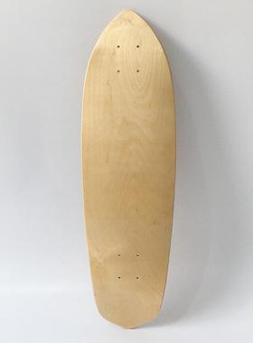 童浪滑板29in儿ch长板双翘电动滑板轻大鱼板板面减XY-260震亲冲子