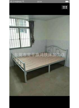 东床GYQ单层铁莞人50管烤漆六脚双床