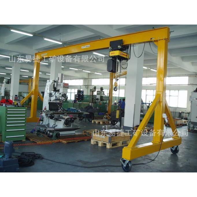 小移动型龙吊程工门用移动龙门吊厂房75720车间用移动龙门吊