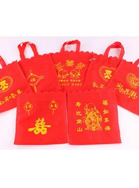 礼袋喜纺CZE糖袋无回布手提袋子