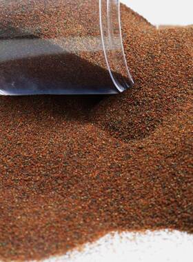 红色岩石1砂连云水切割砂60#8#0岩板切割NYF砂153123304港4