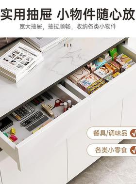 餐柜一靠墙家用现代简约厨房间碗边柜客体柜厅轻奢CBG00790子储物