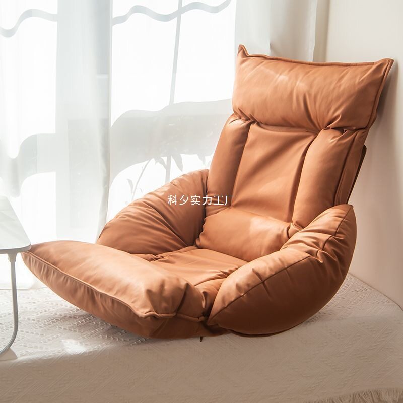 单人日式榻榻米飘窗懒人沙发床上靠背椅宿舍学生家用扶手椅