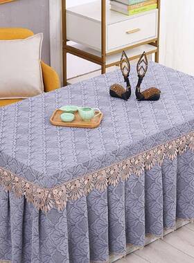 款新款薄夏季电炉罩烤火罩F97J7677套茶几罩全包用防尘长方形家烤