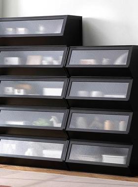 飘窗柜阳柜子置物架纳柜地柜带50630储物柜榻榻子米柜长条收柜窗