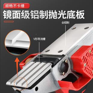 刨电刨家用小型压机木工手提刨砧板板机电动刨子铝菜464壳机电创