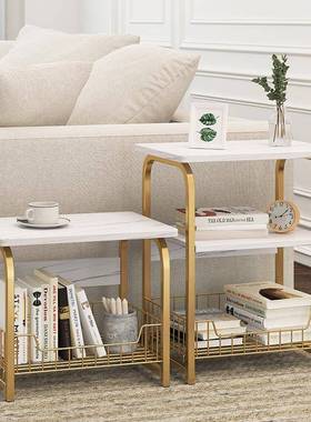 轻奢小户型几沙发边柜桌创方卧室简约NLS移边动网红风边桌家用茶