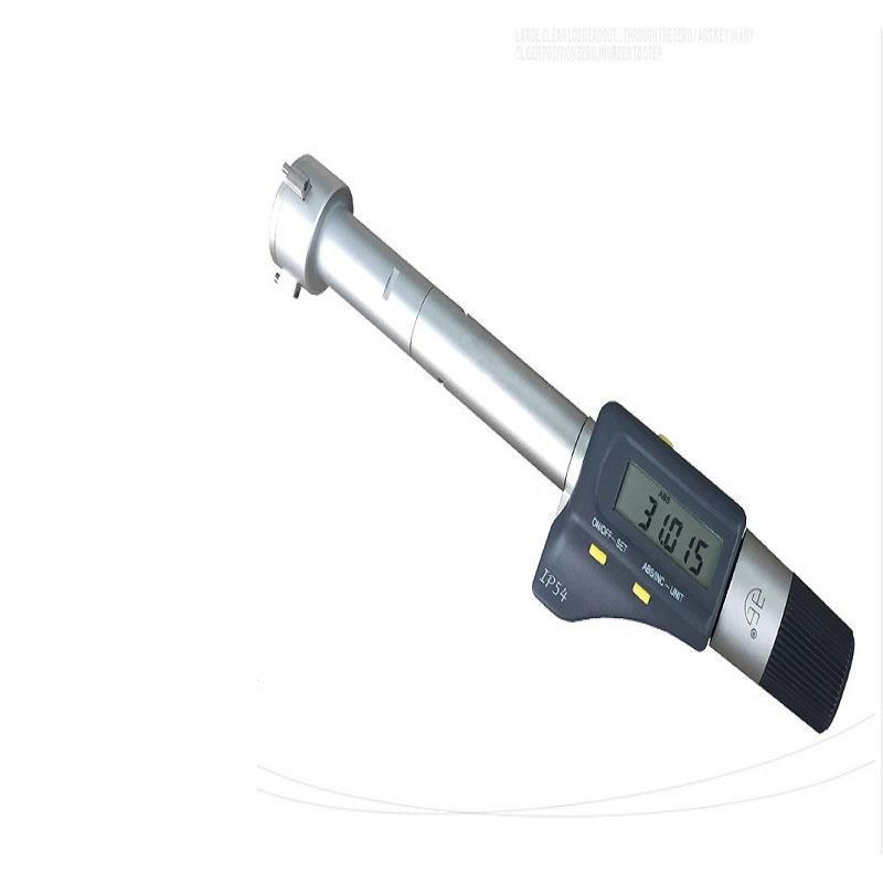 青海量电子三径点内数QIA显三爪内孔高精0度内圆测量.青001mm千分